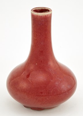 Lot 380 - A Chinese Oxblood Glazed Porcelain Vase