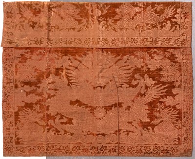 Lot 156 - A Chinese Silk Altar Frontal