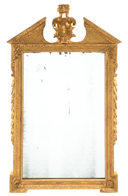 Lot 169 - George II Giltwood and Gilt-Gesso Mirror