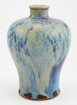 Lot 200 - A Chinese Flambe-Glazed Porcelain Meiping