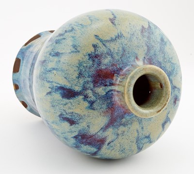 Lot 200 - A Chinese Flambe-Glazed Porcelain Meiping