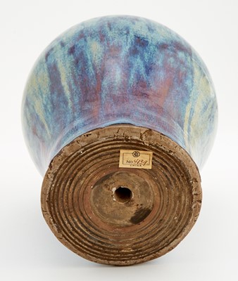 Lot 200 - A Chinese Flambe-Glazed Porcelain Meiping