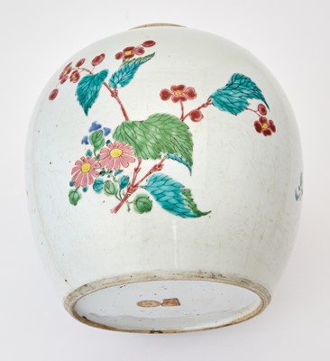 Lot 194 - A Chinese Enameled Porcelain Jar