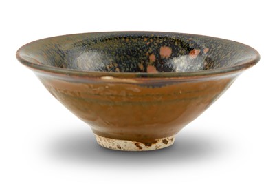 Lot 137 - A Chinese Henan Russet-Splashed Tea Bowl