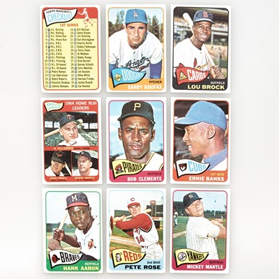 Lot 1024 - Baseball 1965 Topps Issue