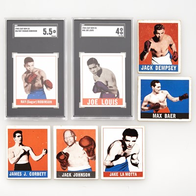 Lot 1030 - Boxing Cards 1948 Leaf Series