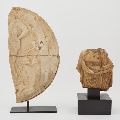 Lot 61 - Two Roman-Style Marble Sculptures