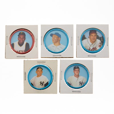 Lot 1022 - Baseball 1963 Salada-Junket Coin Set of Sixty-Three Pieces