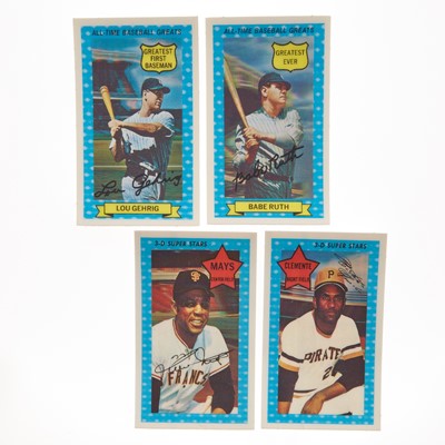 Lot 1026 - Baseball 1971 & 1972 Kellogg's 3-D Series of Ninety Cards
