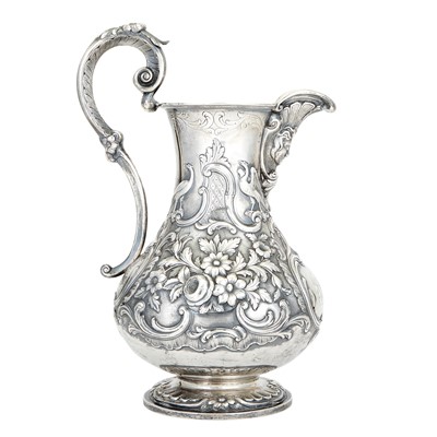 Lot 599 - American Silver Water Pitcher