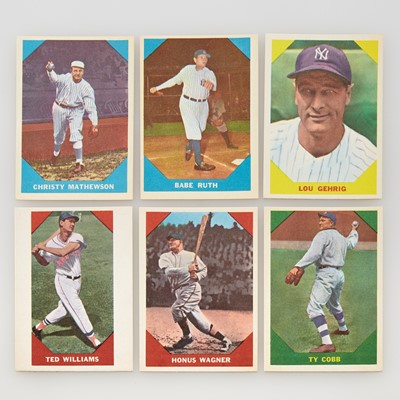 Lot 1017 - Baseball 1960 Fleer All-Time Greats