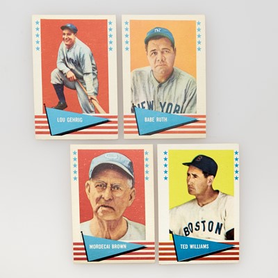 Lot 1016 - Baseball Fleer 1960 All-Time Greats