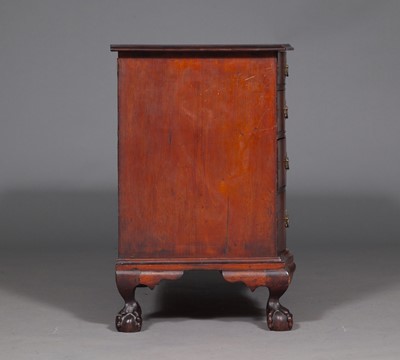 Lot 1034 - Chippendale Mahogany Chest of Drawers