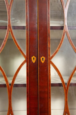 Lot 1038 - Federal Inlaid Mahogany Gentleman's Secretary