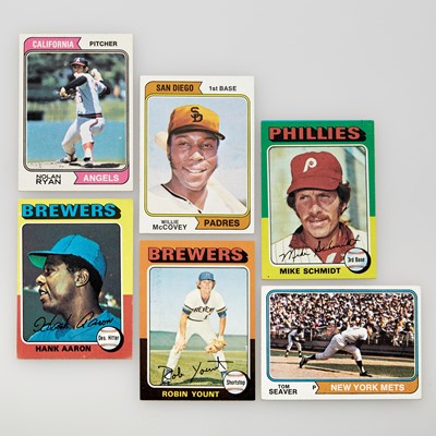 Lot 1028 - Baseball 1974 and 1975 Sets