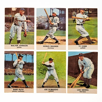 Lot 1020 - Baseball 1961 Golden Press Cards