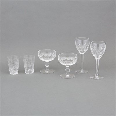 Lot 1022 - Group of Waterford Cut Glass Stemware and...