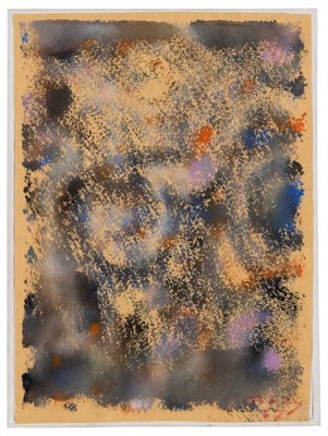 Lot 39 - Mark Tobey (1890-1976) COMPOSITION Color...