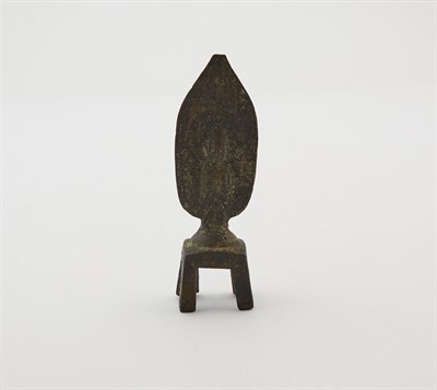 Lot 137 - A Chinese Bronze Votive Shrine