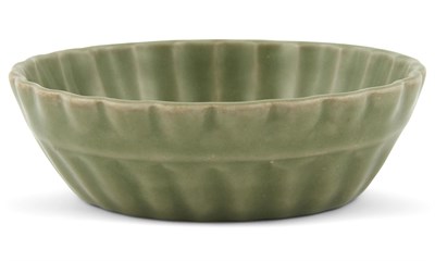 Lot 196 - A Chinese Longquan Celadon Dish