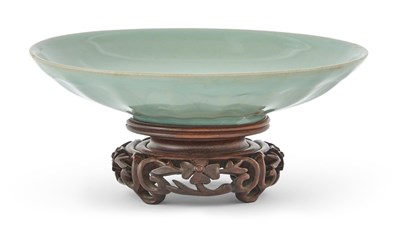 Lot 202 - A Chinese Longquan Celadon Dish