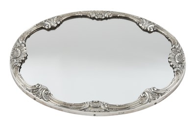 Lot 175 - Peruvian Sterling Silver Mirrored Dresser Tray