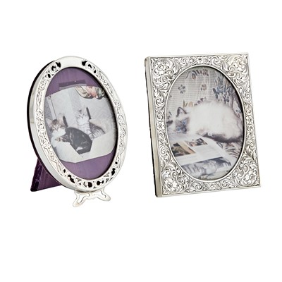 Lot 195 - Two American Sterling Silver Picture Frames