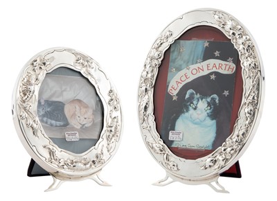 Lot 190 - Two American Sterling Silver Picture Frames