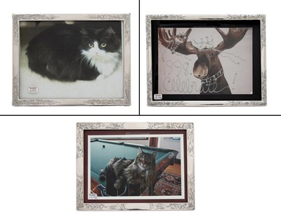 Lot 650 - Three American Sterling Silver Picture Frames