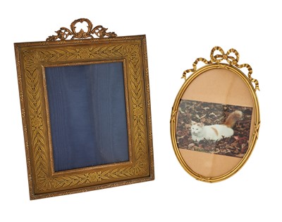 Lot 282 - Two Louis XV Style Gilt-Metal Picture Frames