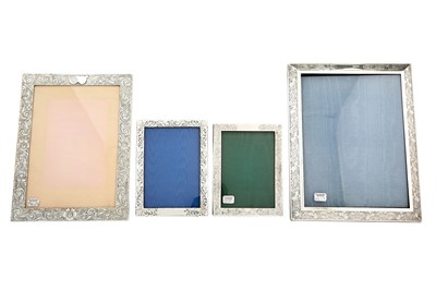 Lot 200 - Four American Sterling Silver Picture Frames