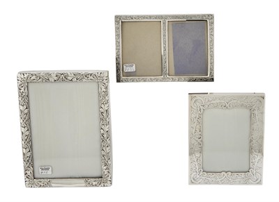 Lot 711 - Three American Sterling Silver Picture Frames