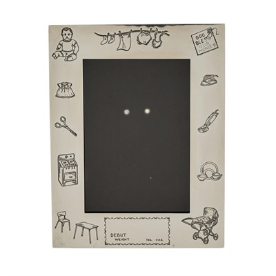 Lot 632 - American Sterling Silver Child's Picture Frame