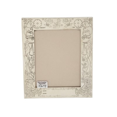 Lot 634 - American Sterling Silver Child's Picture Frame