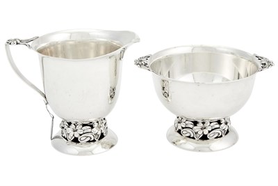 Lot 691 - American Sterling Silver Cream and Sugar Set