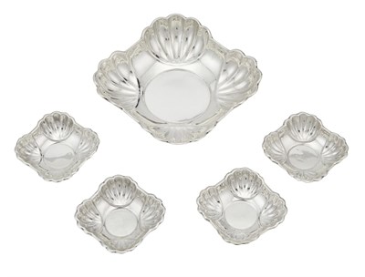 Lot 726 - Set of Five American Sterling Silver Dishes