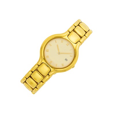 Lot 116 - Ebel Gold 'Beluga' Wristwatch
