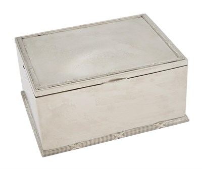 Lot 641 - Austrian Silver Jewelry Box
