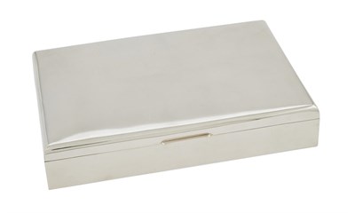 Lot 601 - American Sterling Silver Jewelry Box