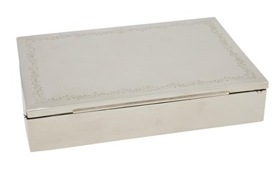 Lot 638 - South American Silver Jewelry Box