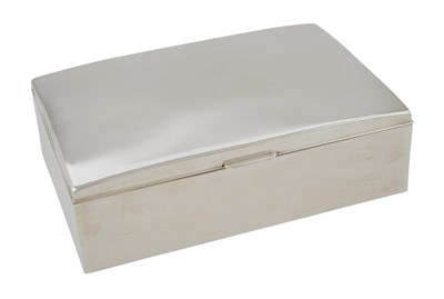 Lot 740 - American Sterling Silver Large Jewelry Box