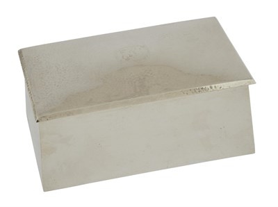 Lot 746 - American Sterling Silver Jewelry Box