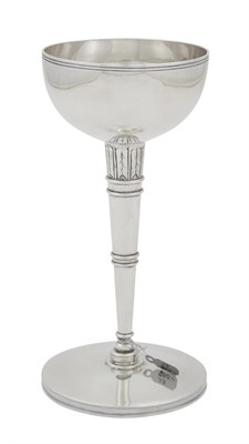 Lot 663 - Arte Moderne Sterling Silver Goblet