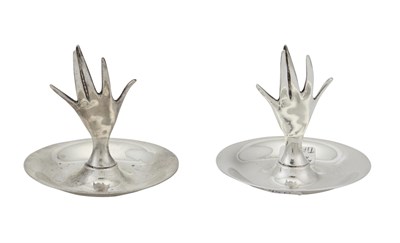 Lot 722 - Two Tiffany & Co. Sterling Silver Ring Dishes