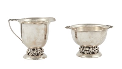 Lot 179 - American Sterling Silver Cream and Sugar Set