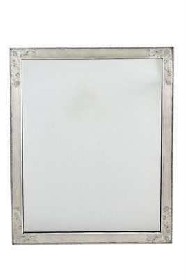 Lot 680 - Italian Silver Dressing Mirror