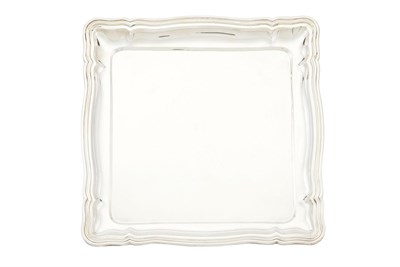 Lot 666 - Continental Silver Drinks Tray