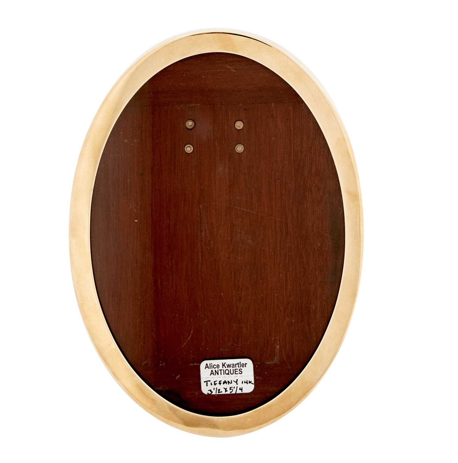 Lot 155 - Tiffany & Co. 14 Karat Gold Picture Frame