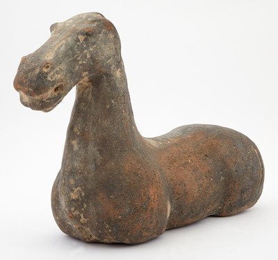 Lot 108 - A Chinese Pottery Horse