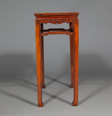 Lot 508 - A Chinese Huanghuali Side Table